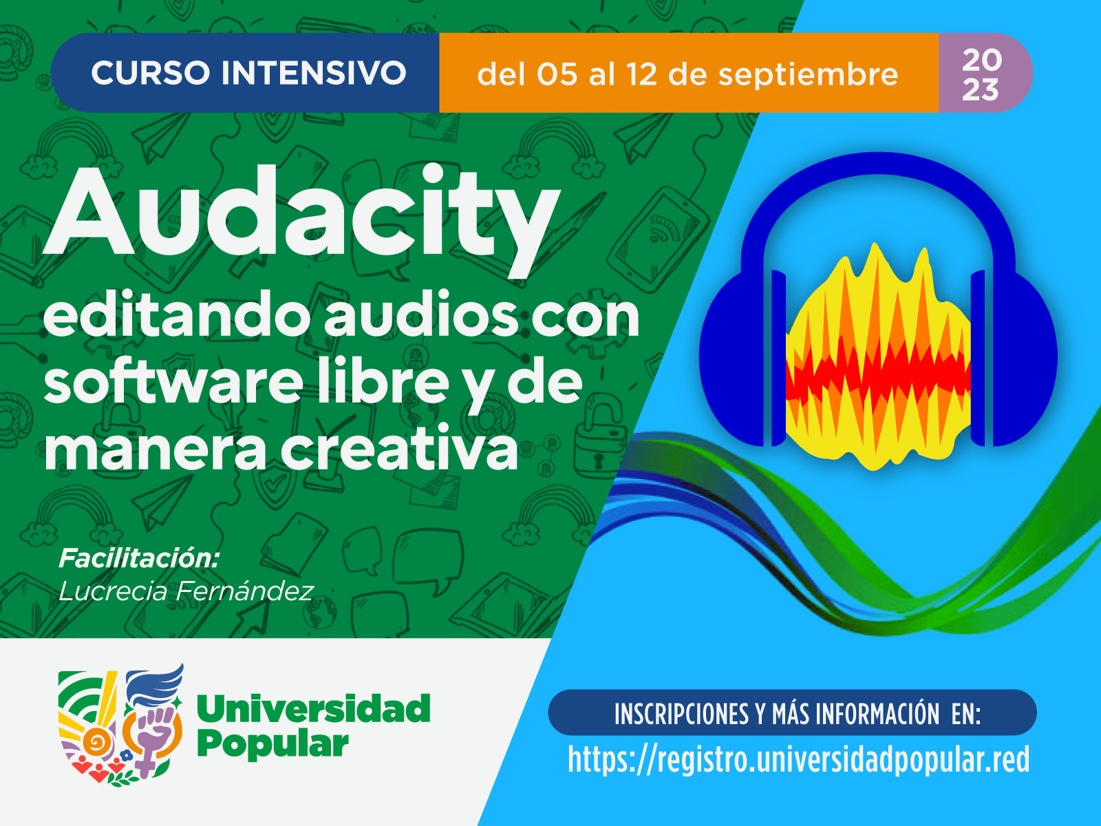 Curso Intensivo: Audacity, editando audios con software libre y de manera creativa – 23